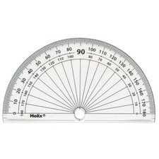 Helix 10cm 180° Protractor