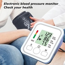 Blood Pressure Test Kit BP Monitor Upper Arm Automatic Tonometer Digital