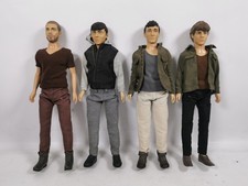 The Wanted Boyband Collector Dolls X4 Tom Max Nathan Jay