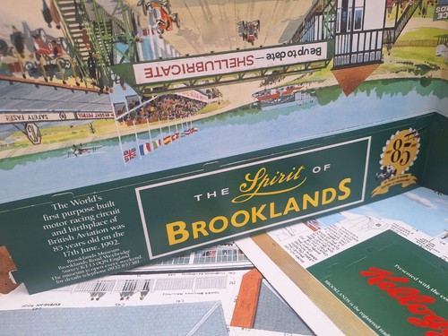 Vintage brooklands cardboard - vintage,