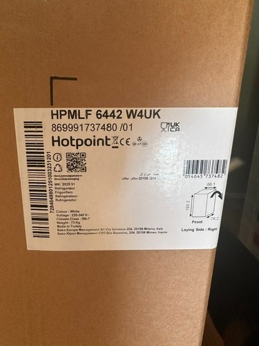 Hotpoint fridge hpmlf - hotpoint, 6442