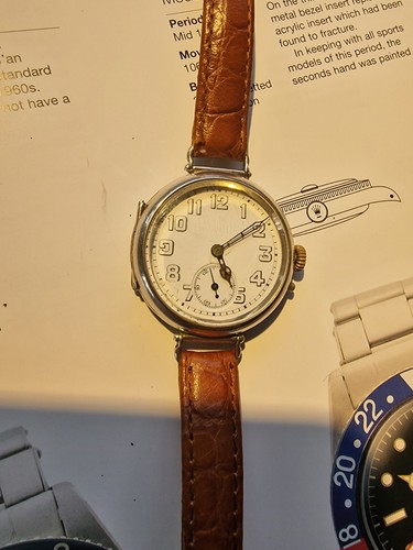 Longines silver trench - , watch