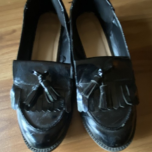 Ladies black shoes size - size, 4