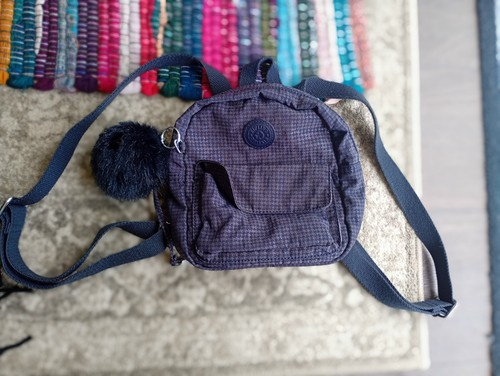 Kipling mini grey checked - mini,