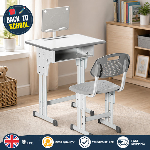 Kids study desk and - desk, chair