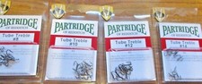 10 Partridge Code X5 Black Nickel Needle Eye Salmon Tube Fly Trebles All Sizes 