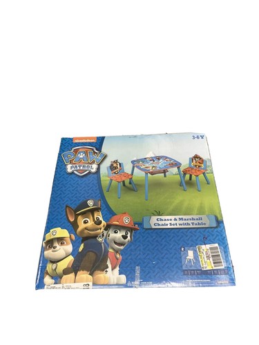Paw patrol table chair set - patrol,