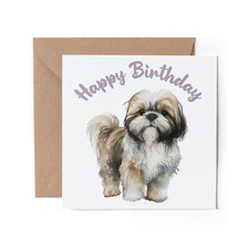 1 x Greeting Card - Happy
