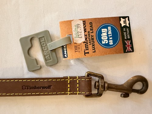 Brown leather yellow - brown,