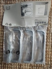 6 X IKEA Kosing Cabinet Door Drawer Handles 200.512.01