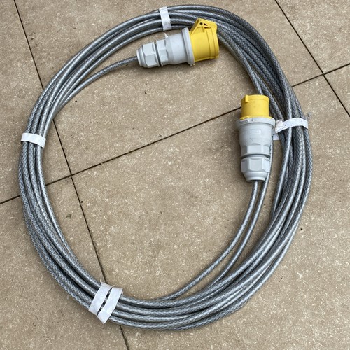 110v armoured extension cable - extension,