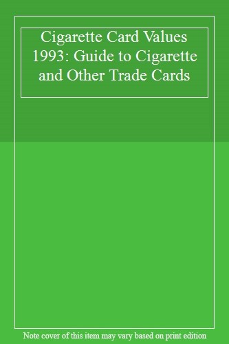 Cigarette card values 1993 - cigarette,