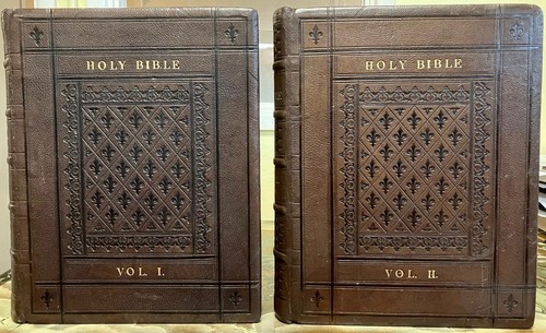 1870 the holy bible - bible, with