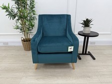 DFS Kian Velvet Accent Chair