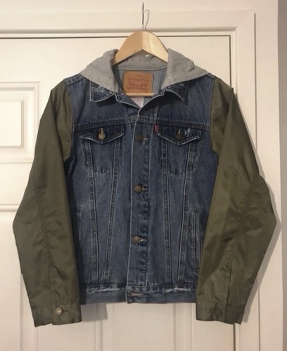Levi denim hooded - levi's,