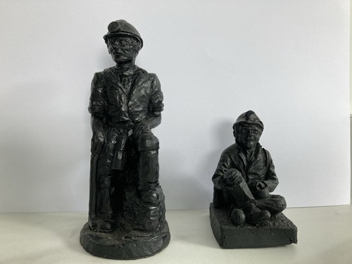 Coal miner figures made with - figures,