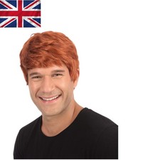 One Size Glueless Short Ginger