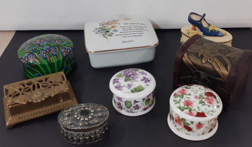 Trinket boxes collection - trinket,