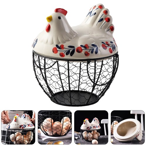 Chicken shaped egg storage - chicken,
