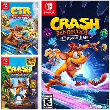 Crash Bandicoot Nintendo Switch Games - Choose Your Game - Complete Collection