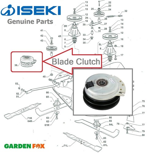 Genuine iseki cm7014h - genuine,