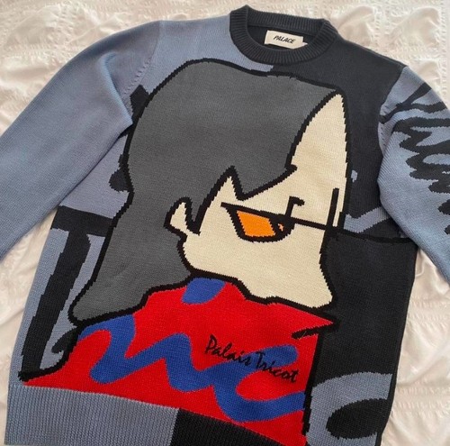 Palace knit grey - jk,
