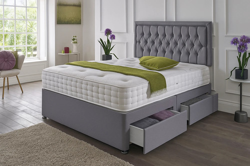 Luxury diamond divan - diamond, bed