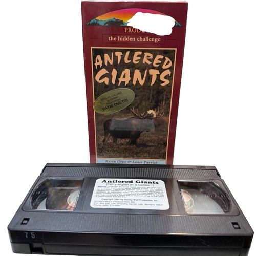 Vhs antlered giants hunting - vhs,