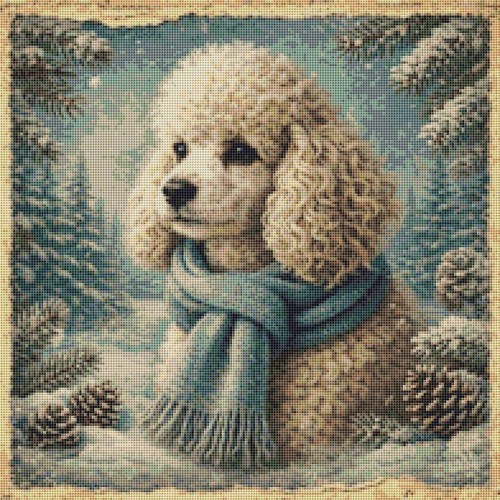 Miniature poodle puppy - miniature,