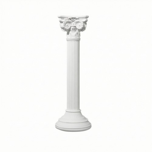 Roman column sculpted - column,