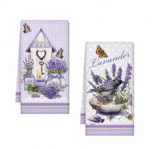 Pretty purple birdhouse - 2,