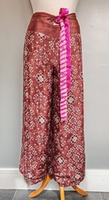 Plus Size Tie Wrap Palazzo