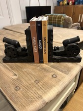 A Pair of Wooden Brutalist