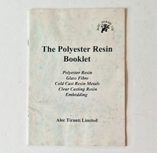 The Polyester Resin Booklet 2007 Alec Tiranti Ltd paperback
