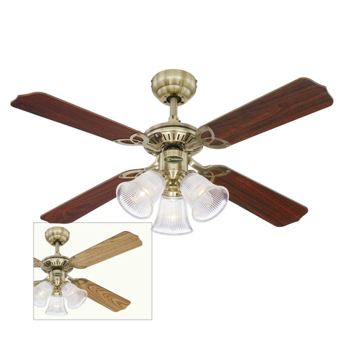 Ceiling fan brass - brass, princess