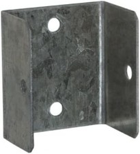 BPC Fixings Galvanised Panel Clip 16-Piece Set, 44 mm Size.