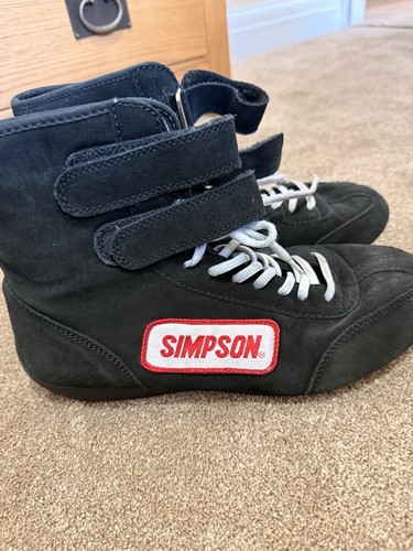 Simpson race boots size - simpson,