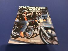 Yamaha  The Boulevard Cruiser  SR250 US Custom Sales Leaflet  classic bike