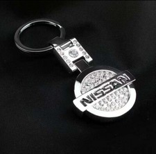 nissan metal keychain keyring