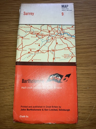 Vintage bartholomew surrey - vintage,