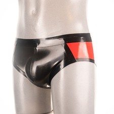 RUBBER FULL BACK BRIEFS  With