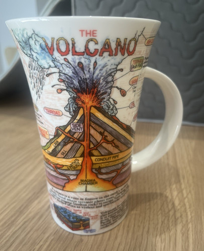 Dunoon bone china volcano - bone,