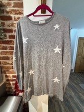 Apricot Grey & White Star