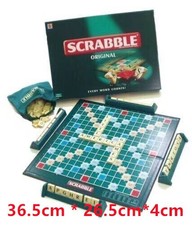 Scrabble Board Game Family Kids Adults Educational Toys Original Puzzle Game