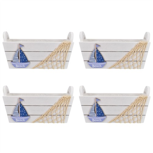Set small white nautical - white,