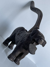 Antique XL Cast Iron Dog