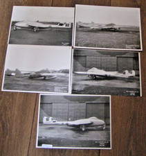 De Havilland Vampire/Sea Vampire photos (x5)     Off. Ministry of Supply photos