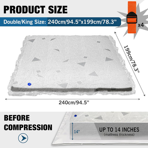 Vacuum storage bag - storage, for