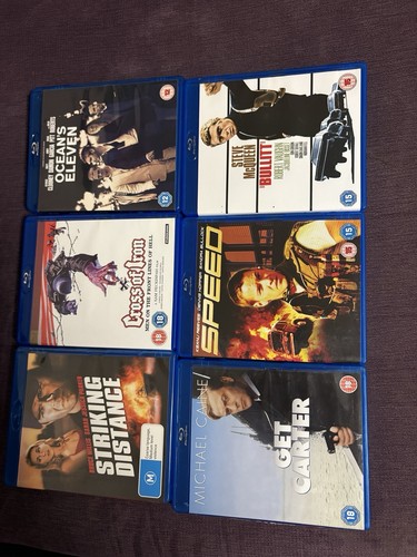 Blue ray films - blue,