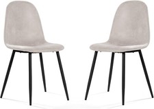2 Dining Chairs High Back